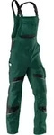 K&uuml;bler Latzhose Activiq 3250 Moosgr&uuml;n/schwarz Gr. 40