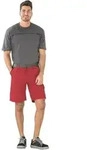 Planam Highline Shorts Rot/schiefer/schwarz Xs