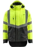 Safe Supreme Warnschutz Hard Shell Jacke Harlow 15501-231 Gr. L Hi-vis Gelb/schwarz -