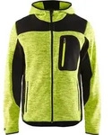 Blaklader - Strickjacke Mit Kapuze T.xxl - Fluo Gelb/schwarz - 493021173399-xxl