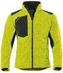 Qualitex Strick-fleecejacke "protectano" Kiwi Xl