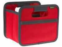 Aufbewahrungsbox Klappbox Ordnungssystem Faltbox Mini 1,8 l Hibiskus rot Uni -...