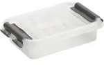 Aufbewahrungsbox The Q-line 11,8 X 3 X 7,7 Cm (b X H X T) 0,2l Kunststoff Transparent