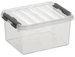 Sunware - Aufbewahrungsbox 2l Transparent 20 X 15 X 10 Cm Boxen, K&ouml;rbchen & Kisten