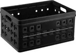 Klappbox The Flap-line Square 54 X 26,5 X 38 Cm (b X H X T) 46l Kunststoff Schwarz