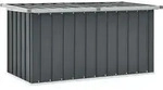 Gartenbox Grau 129x67x65 Cm - Vidaxl