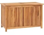 Aufbewahrungsbox F&uuml;r Den Garten 90x50x58 Cm Aus Massivem Teakholz