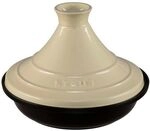 Staub Tajine 28cm Rund Cream, Gusseisen