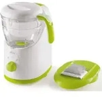 Chicco Easy Meal Dampfgarer 1 Korb/k&ouml;rbe Freistehend 500 W Gr&uuml;n, Wei&szlig;