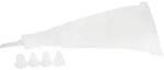 Zenker - Spritzbeutel Inkl. 5 T&uuml;llen 30 Cm Tortenspritze Sahnespritze