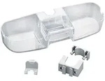 Duschstangencaddy Premium, Plastik, 7,5x12x36cm, Transparent - Wenko