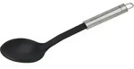 Fackelmann - Servierl&ouml;ffel Ovalgriff Schwarz 31 Cm K&uuml;chenhelfer