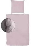 Hahn - Vario Bettw&auml;sche Renforce Stone Washed Rose, 135 X 200 Cm Bettw&auml;sche