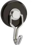 Maul Magnet (&oslash; X H) 35 Mm X 53 Mm Rund, Mit Haken Schwarz, Silber 2 St. 6155790