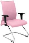 Sessel Albacete Vertrauten Blassrosa Bali-rollschuh