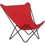 Lafuma Mobilier - Breiter Butterfly Chair - Pop Up Xl - Airlon - Rot Garance