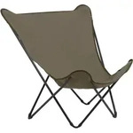 Lafuma Mobilier - Breiter Butterfly Chair - Pop Up Xl - Airlon - Braun Gres