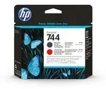 Hp 744 Designjet Druckkopf Schwarz Matt/chromrot