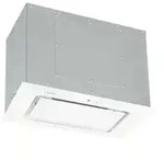 Klarstein - Hektor Dunstabzugshaube Einbau 52cm Abluft: 530 M3/h Led Touch Glas Wei&szlig;