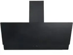 Respekta - Dunstabzugshaube Schr&auml;ghaube Kopffrei 90 Cm Schwarz Wandhaube