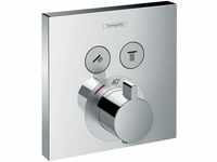ShowerSelect Thermostat, Unterputz, 2 Verbraucher, 15763, Farbe: Chrom - 15763000 -