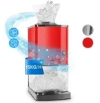 Oneconcept - Icebreaker Ice Crusher 15kg/h 3,5 Liter Eisbeh&auml;lter Edelstahl Rot