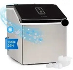 Klarstein - Clearcube Eisw&uuml;rfelmaschine Klareis 13kg/24h Edelstahl Schwarz