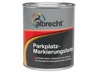 Albrecht - Parkplatz - Markierungsfarbe weiss 750 ml Industrie Kunststofffarbe