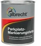 Parkplatz - Markierungsfarbe Weiss 750 Ml Industrie Kunststofffarbe - Albrecht
