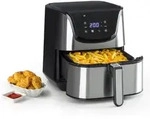 Klarstein - Aero Vital Deluxe - Hei&szlig;luftfritteuse, Fritteuse, 1700 Watt, 5,4 Liter