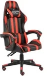 Gaming-stuhl Schwarz Und Rot Kunstleder - Vidaxl