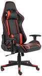 Vidaxl - Gaming-stuhl Drehbar Rot Pvc