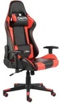 Gaming-stuhl Drehbar Rot Pvc Vidaxl