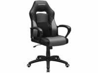 Songmics - Gamingstuhl, Bürostuhl mit Wippfunktion, Racing Chair, ergonomisch,