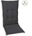 Go-de Mittellehner-auflage 108 Cm X 50 Cm X 7 Cm, Grau, Anthrazit Auflage