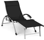 Blumfeldt - Sunnyvale Liegestuhl Mit Fu&szlig;teil Aluminium 4-stufen