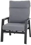 Siena Garden Loungesessel Valencia Aluminium Ranotex&reg;-gewebe Grau J04048