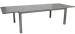 Degamo - Ausziehtisch 180/240x100cm, Glasplatte