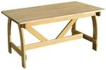 Gartentisch 150 X 74 X 75 Cm Impr&auml;gniertes Kiefernholz Vidaxl