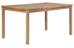 Gartentisch 150x90x77 Cm Massivholz Teak - Vidaxl