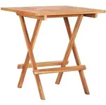 Vidaxl - Bistrotisch Klappbar 60x60x65 Cm Massivholz Teak