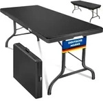 Buffettisch Tisch Klappbar Kunststoff 183x76 Cm Campingtisch Partytisch Klapptisch