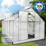 Brast Gew&auml;chshaus Aluminium Mit Fundament Rostfrei T&uuml;v Gepr&uuml;ft 6mm Platten