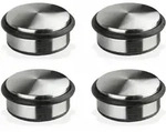 T&uuml;rstopper Edelstahl - Design 4er Set Flach