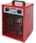 Bauheizer Heizstrahler 2 Stufen, Ventilator, Thermostat, 3300w Ip24