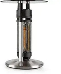 Blumfeldt - Primal Heat 65 Bistrotisch Karbon-ir-heizelement 1200w Led 65cm Glas