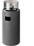 Enders Terrassenfeuer Nova Led Gr. M Grey 2,5 Kw Ambiente-licht Und Flamme