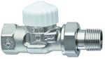 Imi Heimeier Thermostat-ventilunterteil V-exact Ii, Durchgang, Dn 20, Vernickelt
