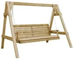 Schaukelbank Impr&auml;gniertes Kiefernholz 205x150x157 Cm - Vidaxl