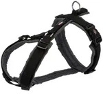 Trixie Hunde Premium Trekking Geschirr Schwarz/graphit M